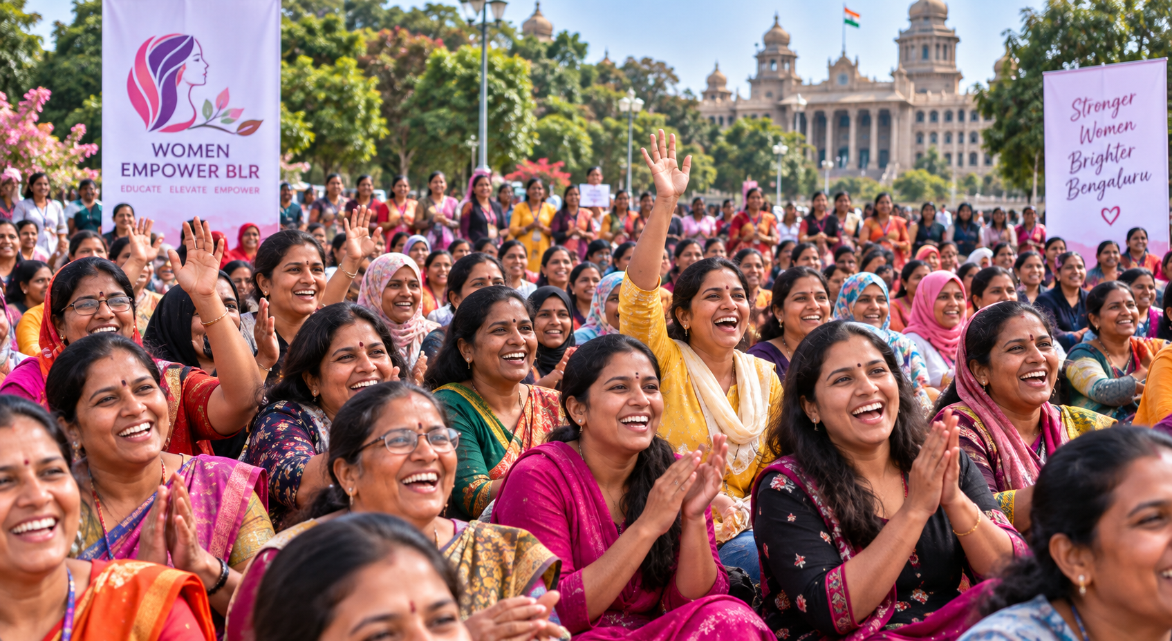 Women in a community setting